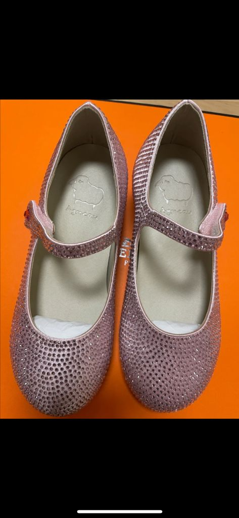 앙뉴 에스터 핑크 플랫슈즈 이미지