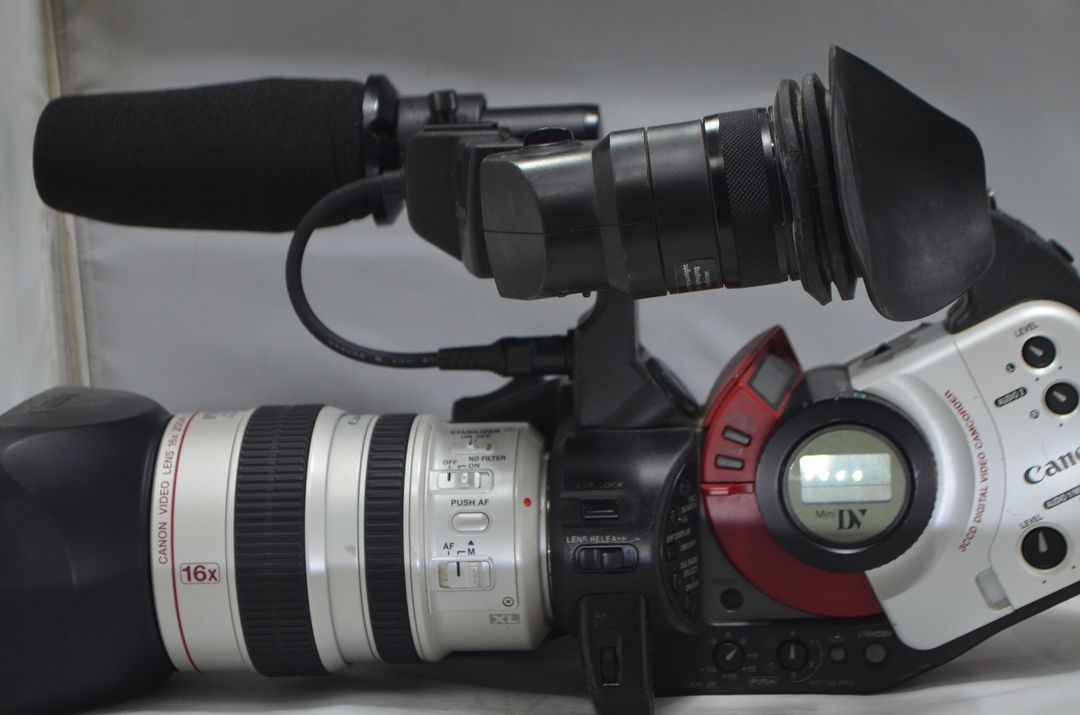 캐논6mm캠코더XL1 XL2용 렌즈15X CL8-120mm EF ADAPTER VL[EF어뎁터VL] 8만원 이미지