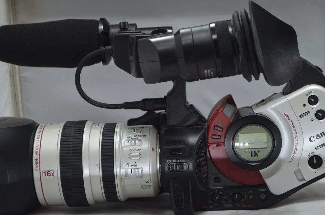 캐논6mm캠코더XL1 XL2용 렌즈15X CL8-120mm EF ADAPTER VL[EF어뎁터VL] 8만원 이미지