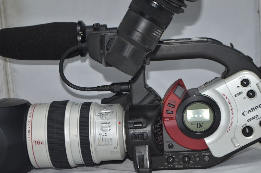 캐논6mm캠코더XL1 XL2용 렌즈15X CL8-120mm EF ADAPTER VL[EF어뎁터VL] 8만원 이미지