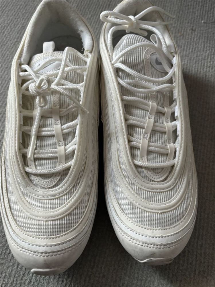 나이키 에어맥스 97 트리플 화이트 운동화280--2