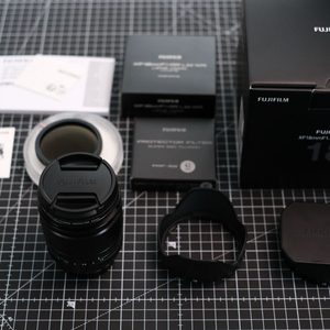 후지 XF18mm F1.4 R LM WR + 사각후드 등 박스 풀셋 이미지