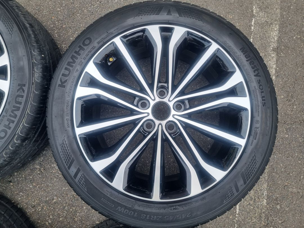 제네시스 G80 DH 18인치 2454518 휠타이어--4