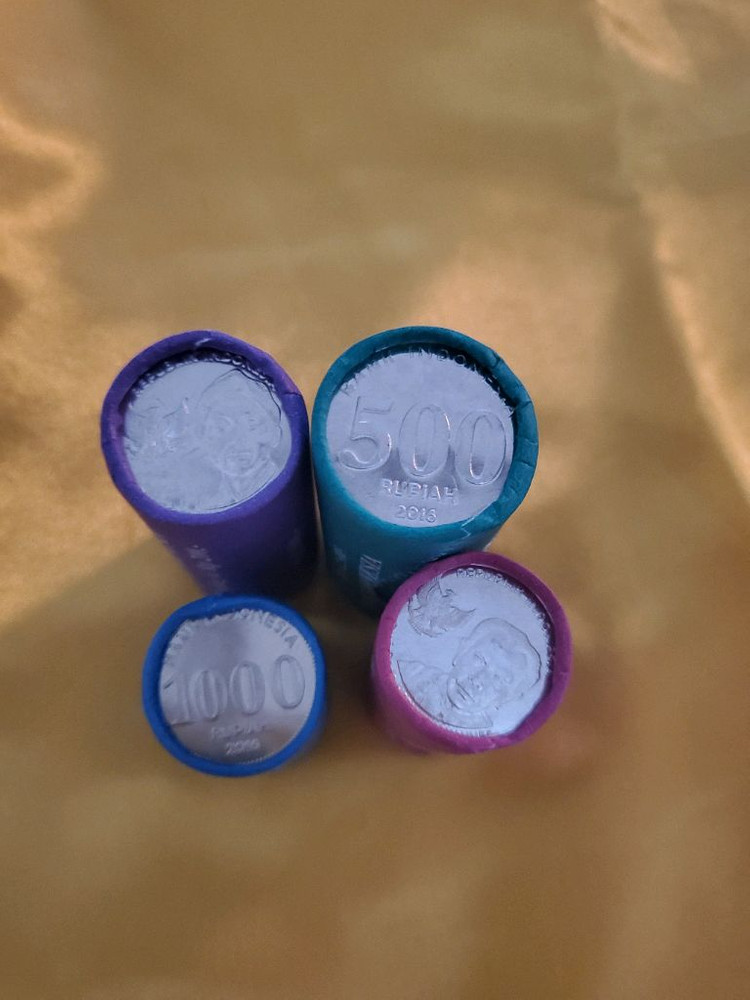 인도네시아 희귀 미사용 동전및 민트세트 이미지