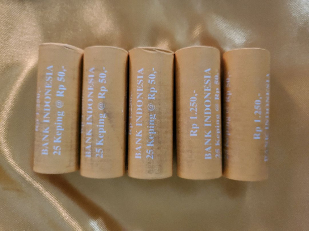 인도네시아 희귀 미사용 동전및 민트세트 이미지