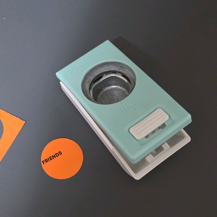 위아메모리 모양펀치 원형 3개 세트--3