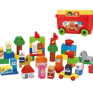 반다이 호빵맨 앙팡만 웨건 블록