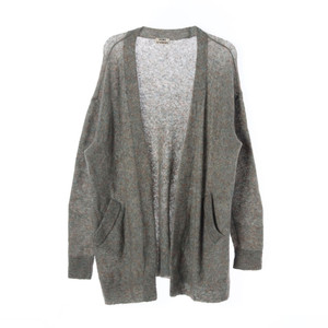 아크네 스튜디오 그레이 보카시 울 모헤어 오버핏 니트 롱 가디건 이미지