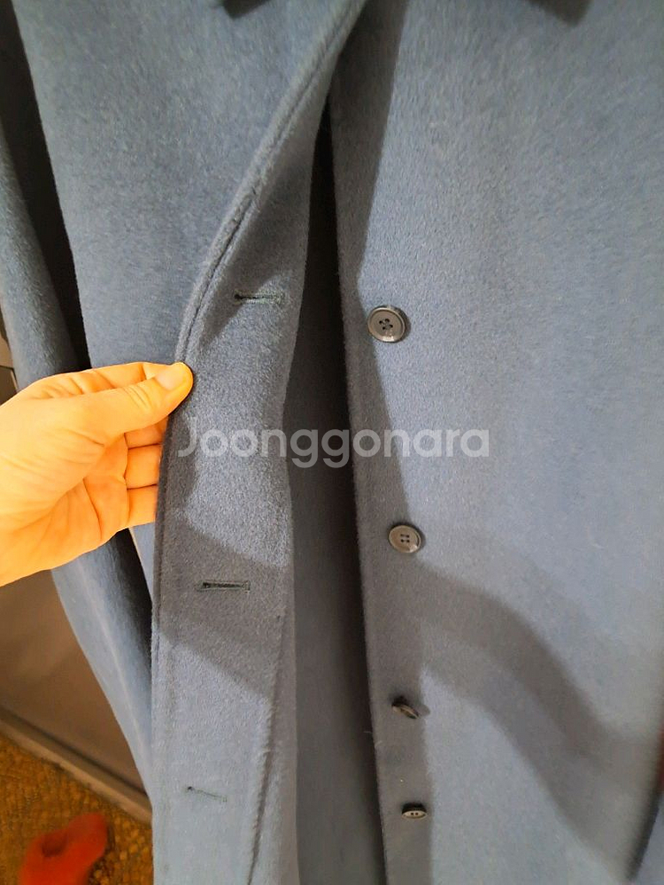 LESSON3M 캐시미어 메리노울 혼방 코트--1