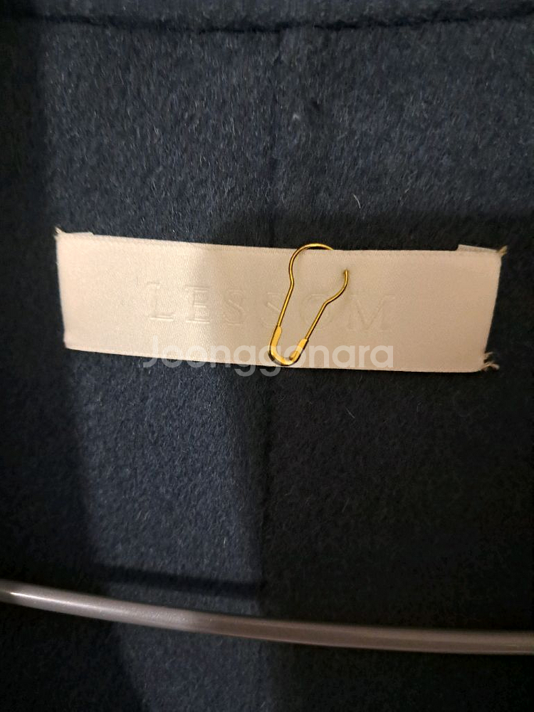 LESSON3M 캐시미어 메리노울 혼방 코트--3