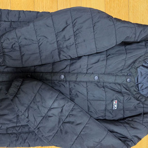 휠라 키즈 경량패딩 130 + 탑텐 구스다운 조끼 130