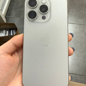 S급외관)아이폰15프로 네추럴 128GB/85%