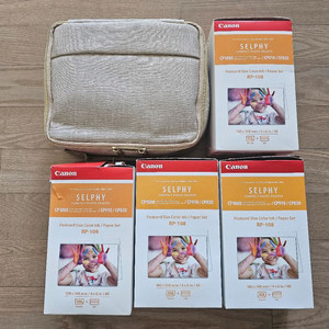 캐논 셀피 CP-1200 포토프린터 세트 이미지