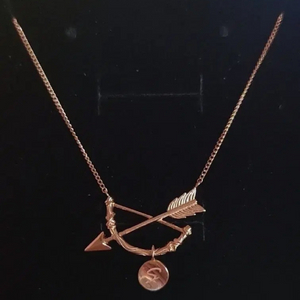 14k 활목걸이(로즈골드)