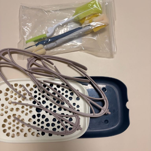 마더케이 젖병건조대 젖병솔 세트