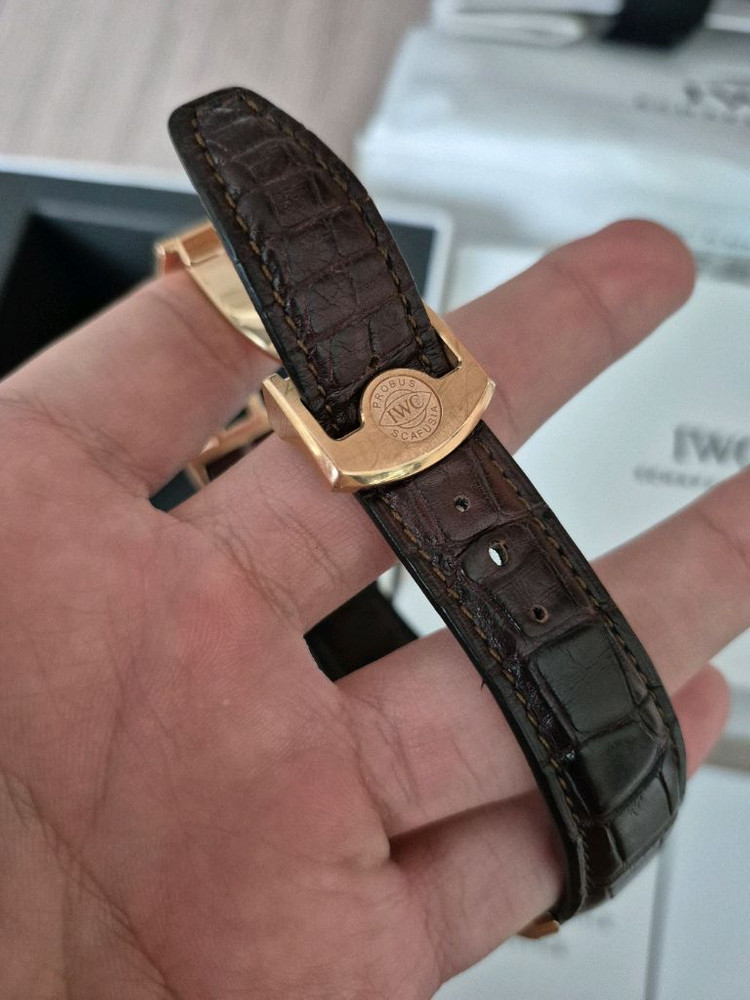 IWC IW500701 7days 18k 통금 포르투기저 금부엉이 시계 이미지