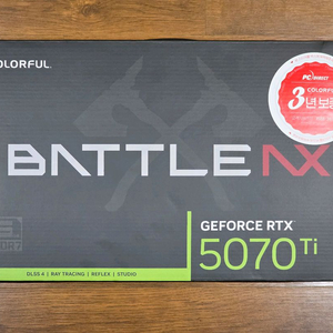 COLORFUL 지포스 RTX 5070 Ti 토마호크 EX D7 16GB 미개봉 새상품