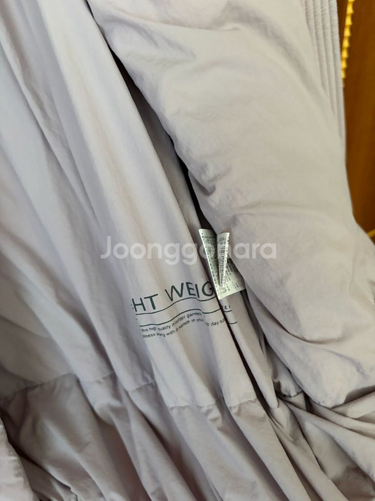 한섬 더 캐시미어 구스다운패딩 55--4