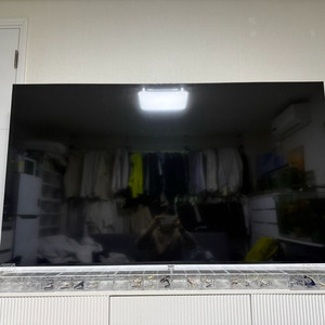 이노스 화이트 스마트tv 75인치