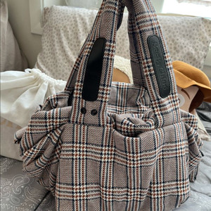 끌로에 조이라이더 체크 숄더