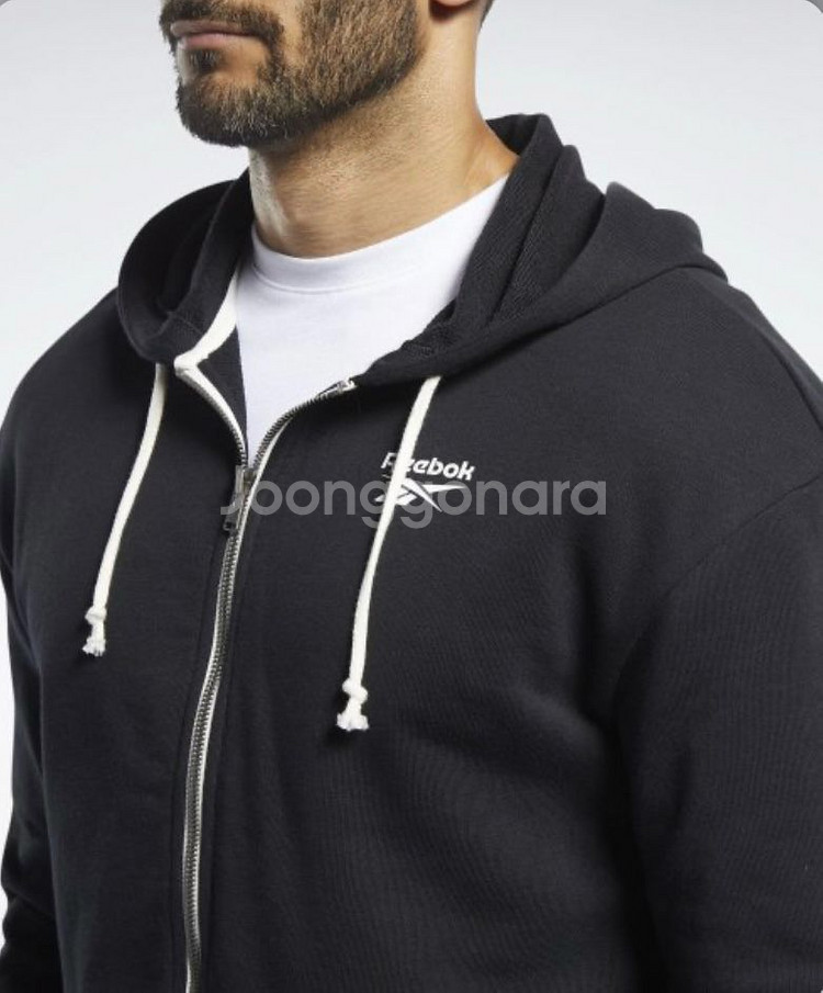 리복 후드집업 L 새제품--4