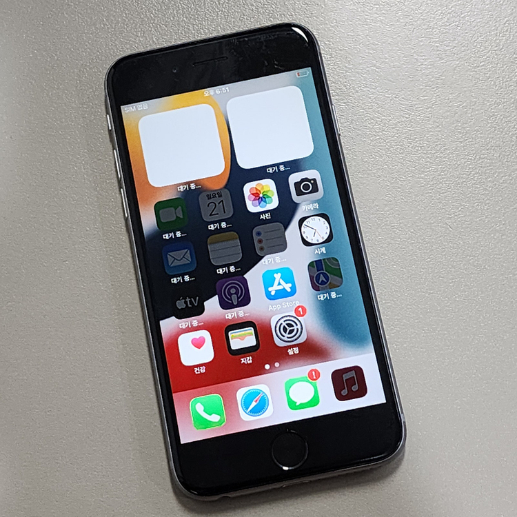 *12만원* 아이폰 6S 스페이스 그레이 64GB 미파손 기능정상 상태좋은폰 판매합니다 이미지