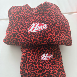 히로 플리스셋업 호피 120