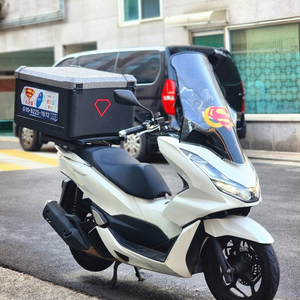 22년식 PCX125 ABS 화이트 배달세팅 7만 전국