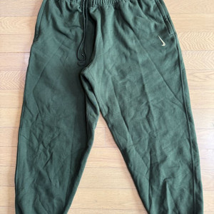 [L] 나이키 랩 nrg x 빌리 아일리시 플리스 스웻팬츠 세쿼이아 (dq7752-355) 이미지