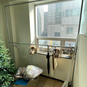 이동식 파이프 철제 행거(상태좋음) 대형 매장 작업실