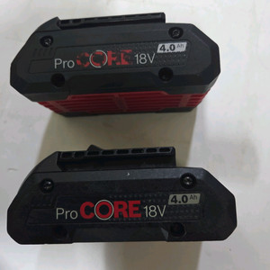 보쉬 프로코어 배터리 1개 40.000 팝니다 이미지