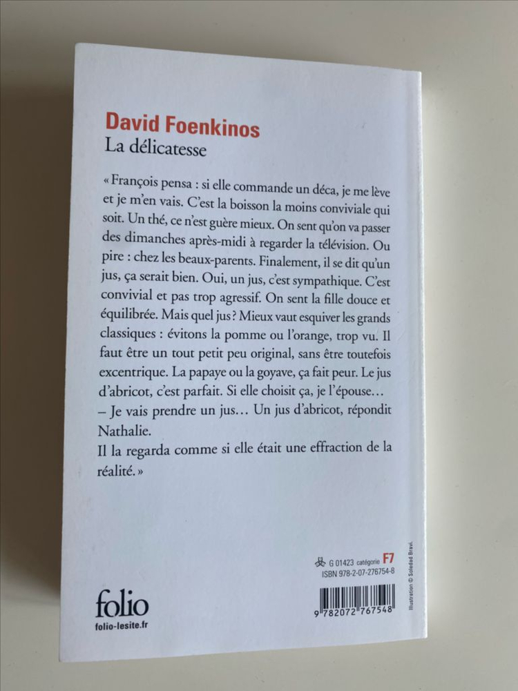 [프랑스어 원서] 다비드포앙키노스의 소설책--1