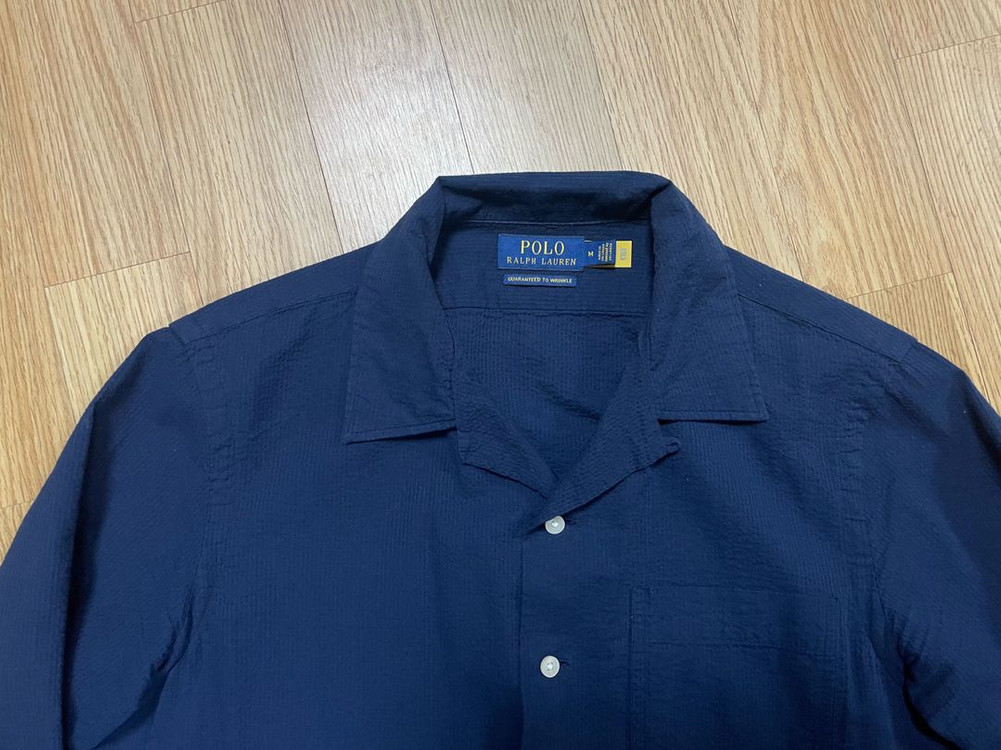 폴로 M 시어서커 초어 자켓 네이비 QR매장판--1