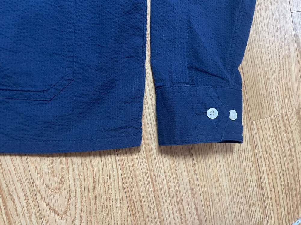 폴로 M 시어서커 초어 자켓 네이비 QR매장판--9