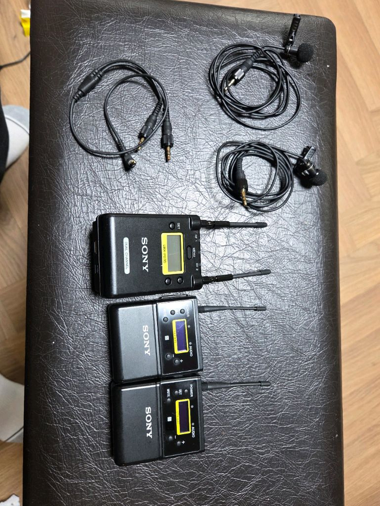 소니 무선 듀얼마이크--1