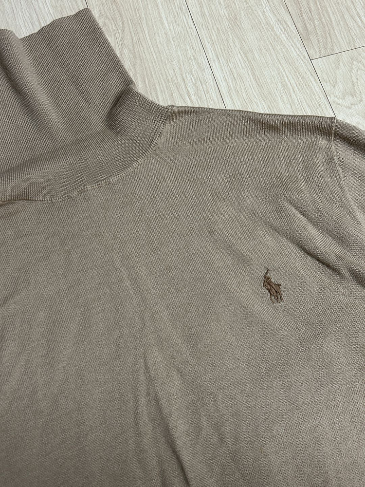 [폴로 랄프로렌] 메리노울 터틀넥 베이지 XL 사이즈--1