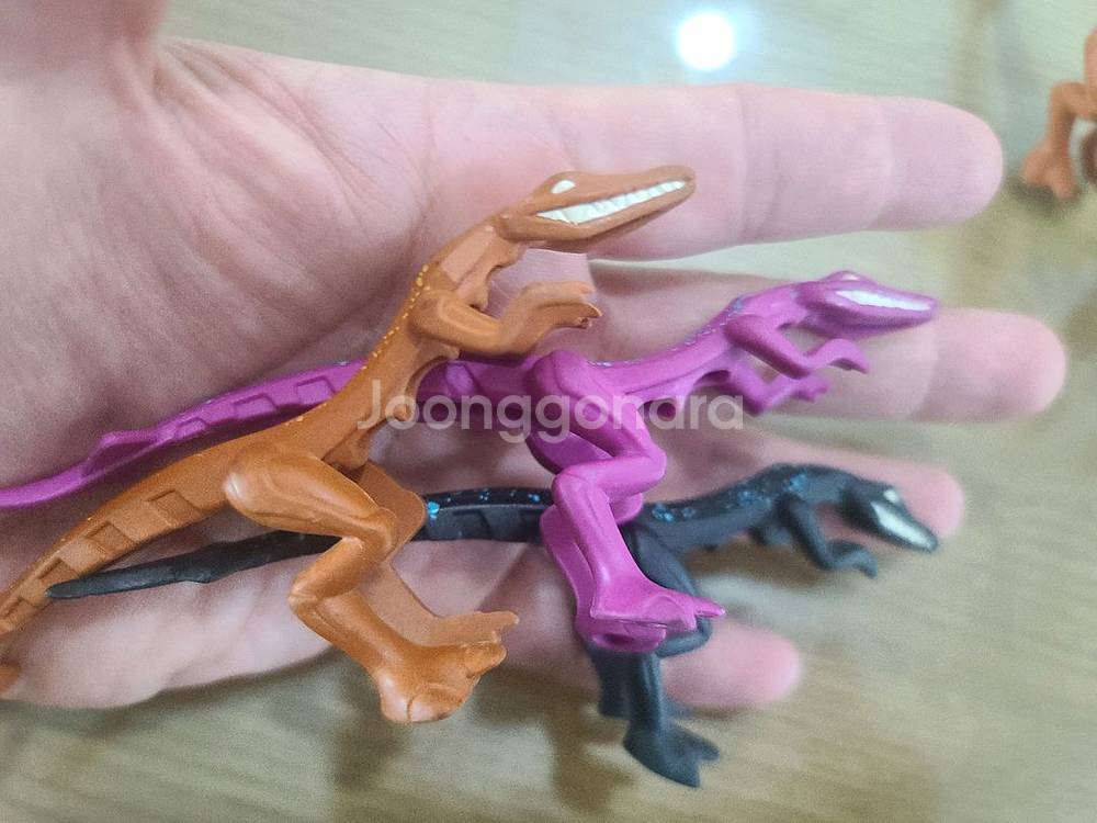 올드레고 고무재질 공룡6개와 렙터 문어 가오리등--4