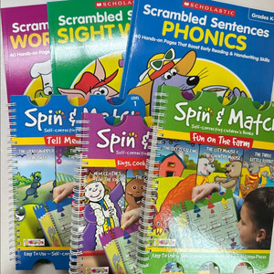 스콜라스틱 스크램블 3권, 스핀 앤 매치 3권