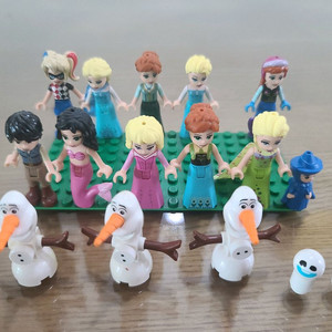 레고 디즈니 프린세스 울라프 할리퀸 팔아요