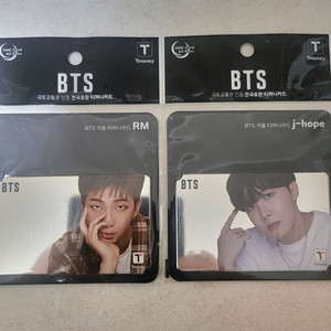 방탄소년단 BTS 티머니교통카드 이미지