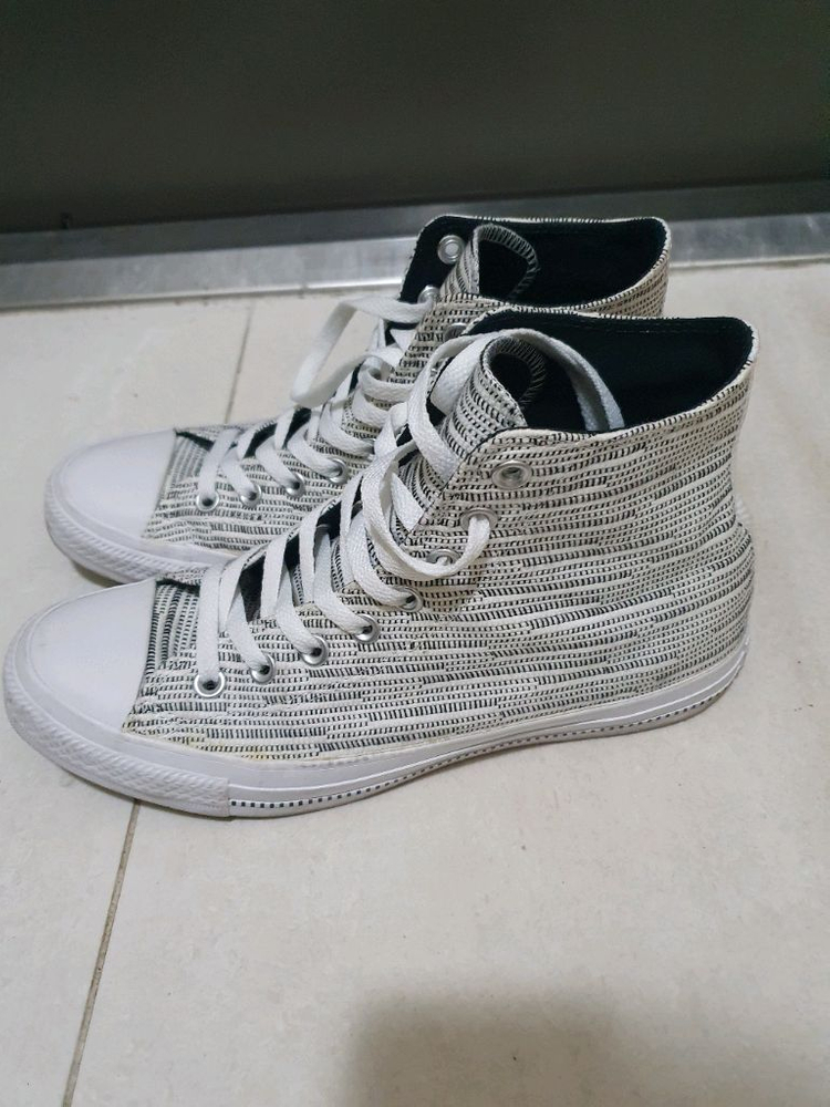 컨버스 척테일러 올스타 하이 화이트 260--1