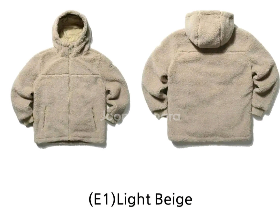 [새제품] K2 뽀글이 양털 후리스 공용90,95,100,105(블랙,베이지)--6