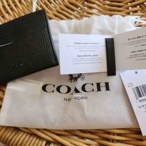 코치 coach 명함지갑 카드 새제품 팝니다.
