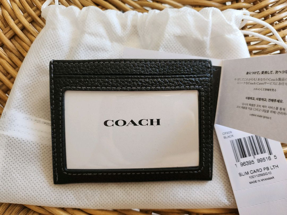코치 coach 명함지갑 카드 새제품 팝니다. 이미지