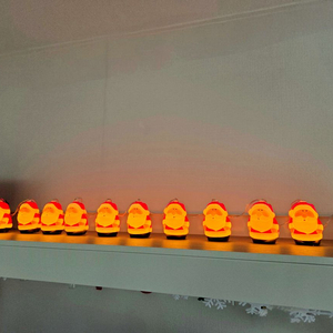 .*+ 낭만의 빈티지 크리스마스 : 산타 클로스 조명 전구 +*.