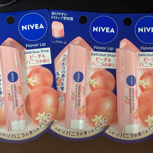 니베아립밤 복숭아향