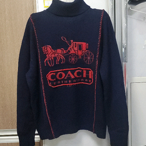 코치 여성 캐시미어 터틀넥 니트/ 버버리 머플러