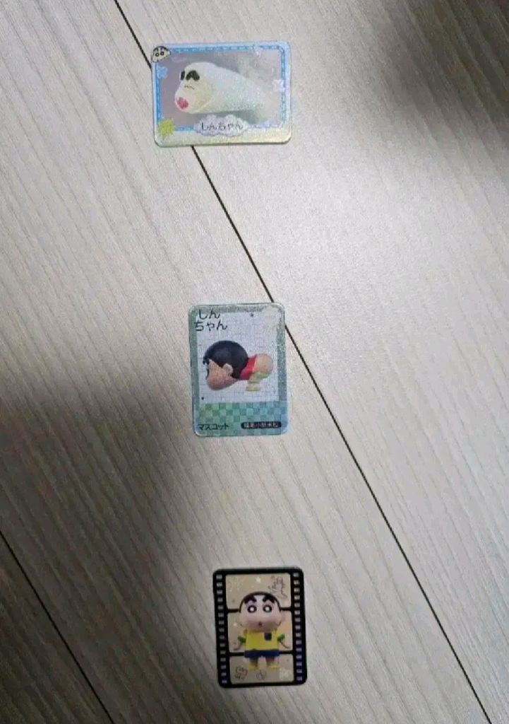 짱구 쌀알 피규어 짱구 3개 일괄(새상품) 이미지