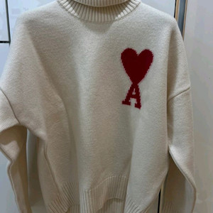 아미 인타르시아 터틀넥니트 105~107 (새상품급)