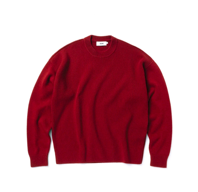 디그레 Dgre 울 니트 Wool crew knit 판매--3